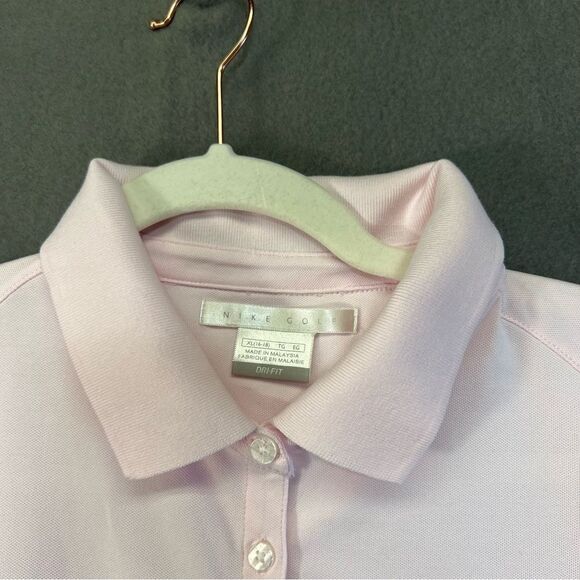 Nike drift vintage tag Women's Sleeveless Golf Polo xl light pink - Picture 2 of 15